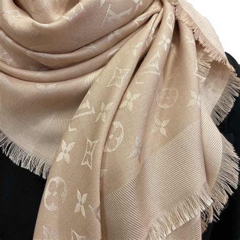 louis vuitton scarf monogram|louis vuitton monogram shawl.